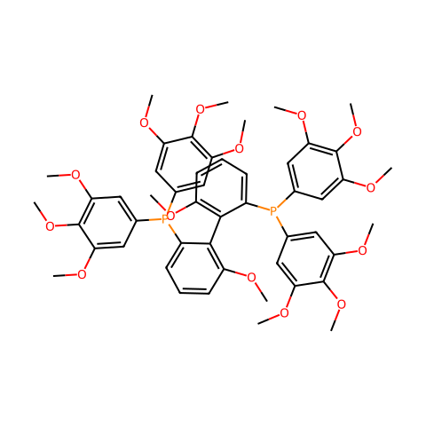 (R)-3,4,5-MeO-MeOBIPHEP结构图