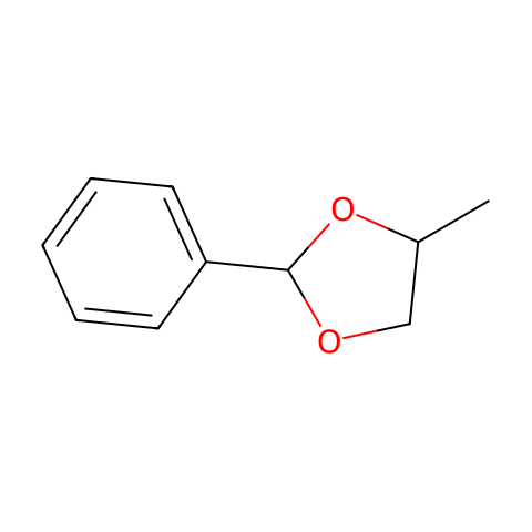 苯甲醛丙二醇缩醛(异构体混合物)结构图