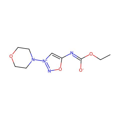 Molsidomine结构图