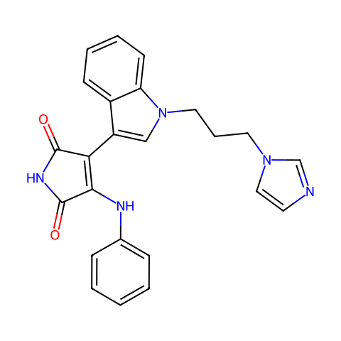 PKCβ inhibitor 1结构图