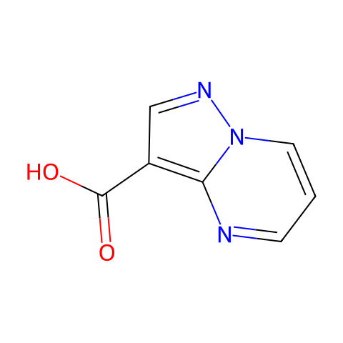 吡唑[1,5-a]嘧啶-3-羧酸结构图