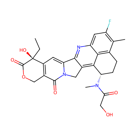 Exatecan-methylacetamide-OH结构图