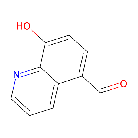 8-羟基喹啉-5-甲醛结构图