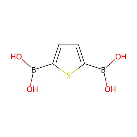 2,5-二硼酸噻吩结构图
