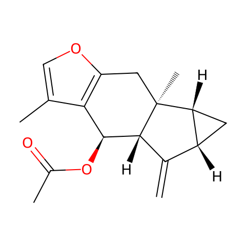 Linderene acetate结构图