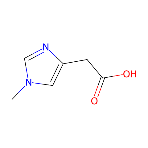(1-METHYL-1H-IMIDAZOL-4-YL)-ACETIC ACID结构图