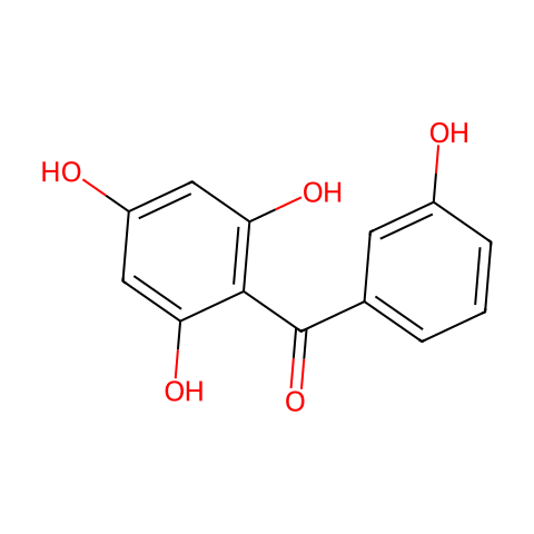 2,3',4,6-Tetrahydroxybenzophenone结构图