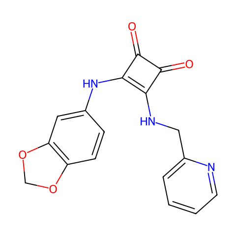 Mtb ATP synthase-IN-1结构图
