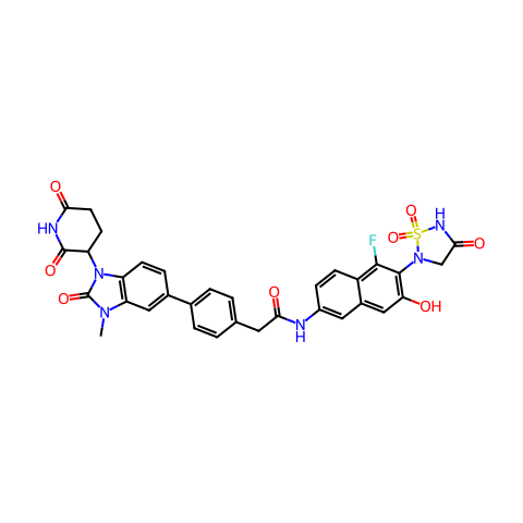 PROTAC PTPN2 degrader-1结构图