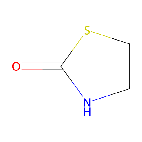 1,3-噻唑烷-2-酮结构图