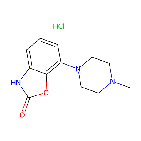 Pardoprunox hydrochloride结构图
