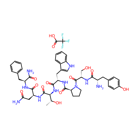 RNAIII-inhibiting peptide(TFA)结构图