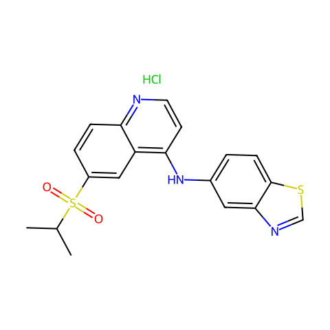 GSK-872 hydrochloride结构图