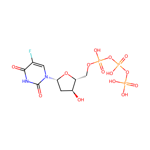 5-Fluoro-2′-deoxy-UTP结构图