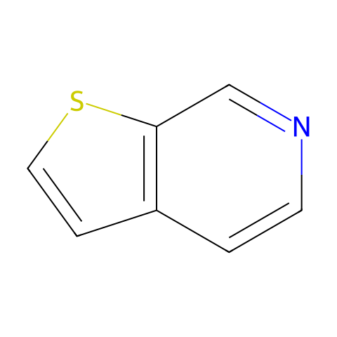噻吩[2,3-C]并吡啶结构图