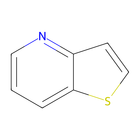 噻吩[3,2-B]吡啶结构图