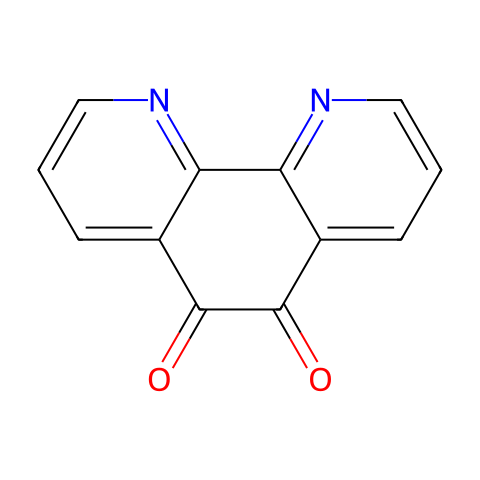 1,10-菲啰啉-5,6-二酮结构图