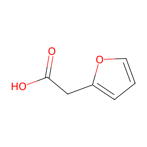 2-Furylacetic Acid结构图