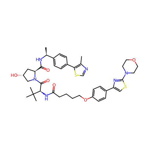 PROTAC AR-V7 degrader-1结构图