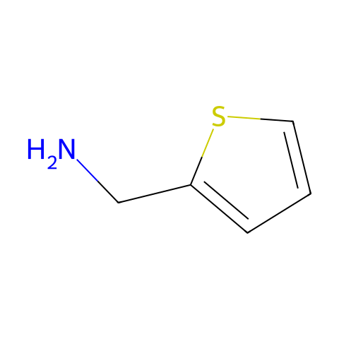 噻吩-2-甲胺结构图