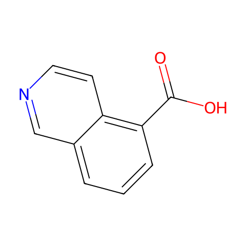 异喹啉-5-甲酸结构图