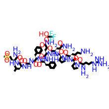 [Sar9,Met(O2)11]-Substance P TFA结构图
