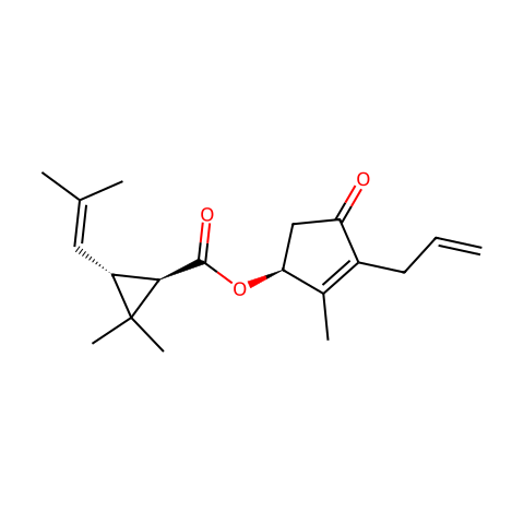 S-生物烯丙菊酯结构图