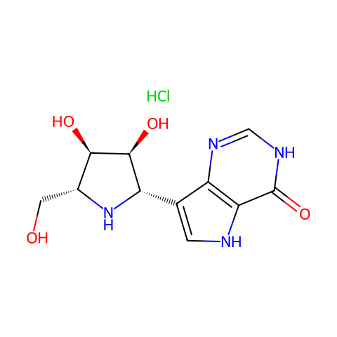 Forodesine hydrochloride结构图
