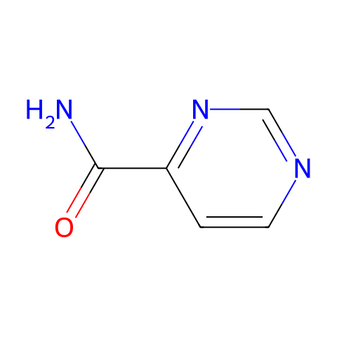 4-Pyrimidinecarboxamide (6CI,7CI,8CI,9CI)结构图