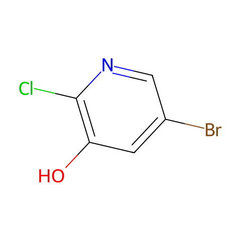 2-氯-3-羟基-5-溴吡啶结构图