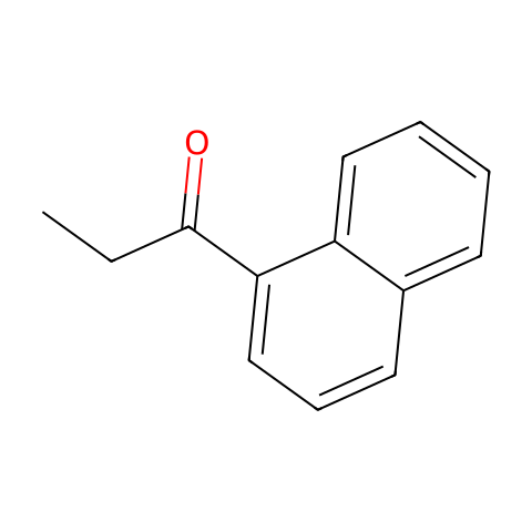 1-naphthalen-1-ylpropan-1-one结构图