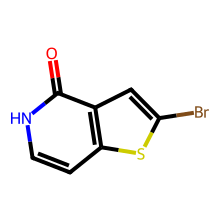 2-溴-5H-噻吩并[3,2-c]吡啶-4-酮结构图
