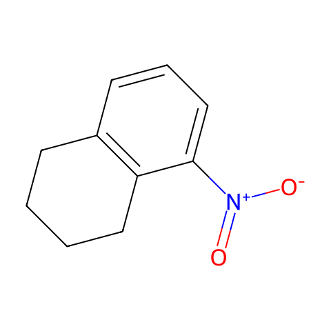 1,2,3,4-tetrahydro-5-nitronaphthalene结构图
