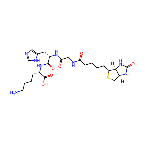 生物素三肽-1结构图