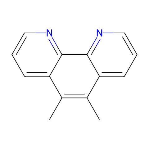 5,6-二甲基-1,10-菲咯啉结构图