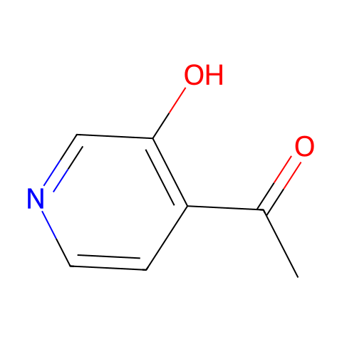 4-ACETYL-3-HYDROXYPYRIDINE结构图