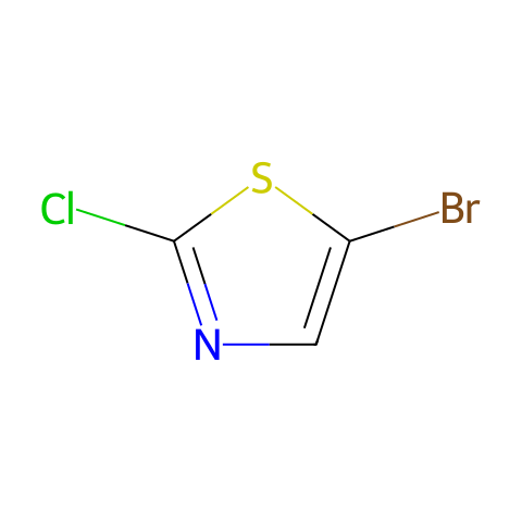 5-Bromo-2-chlorothiazole结构图