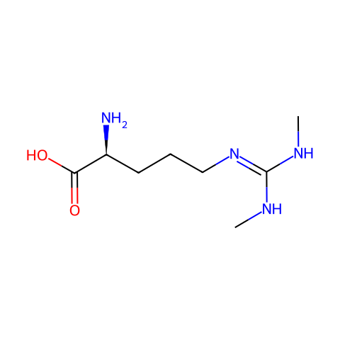 SDMA (Symmetric dimethylarginine)结构图