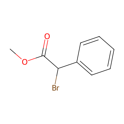 α-溴苯乙酸甲酯结构图
