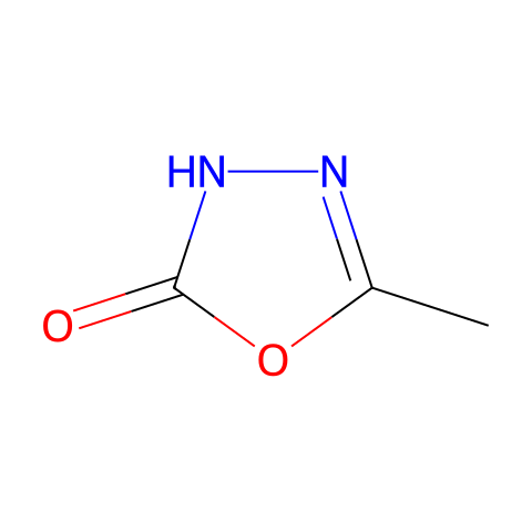 5-甲基-1,3,4-噁二唑酮结构图
