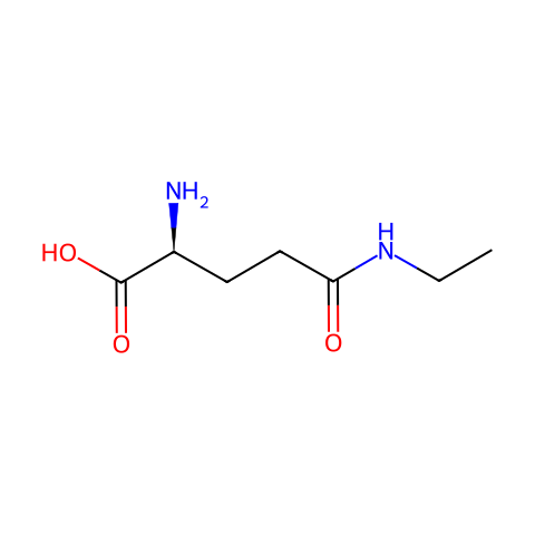 L-茶氨酸结构图
