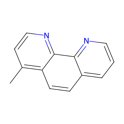 4-甲基-1,10-邻二氮杂菲结构图