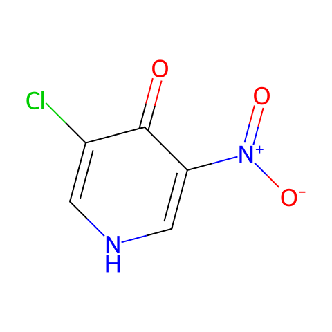 3-氯-4-羟基-5硝基吡啶结构图