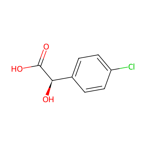 4-氯-D-扁桃酸结构图