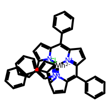 5,10,15,20-Tetraphenyl-21H,23H-Porphine Manganese(Iii) Chloride结构图