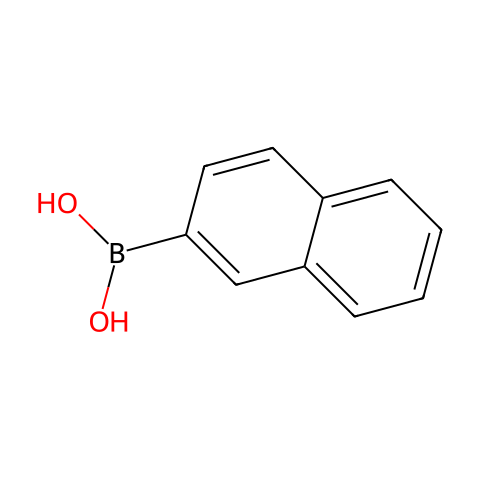 2-萘硼酸结构图