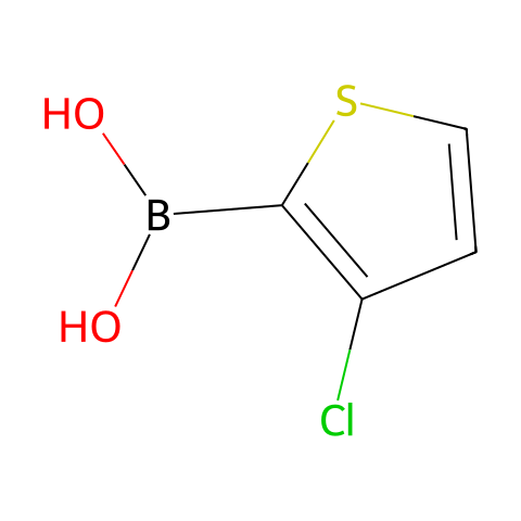 3-氯噻吩-2-硼酸结构图