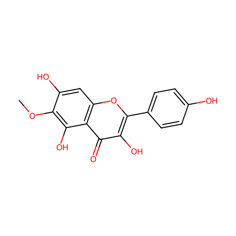 6-METHOXYKAEMPFEROL结构图