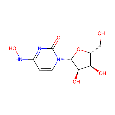 N(4)-hydroxycytidine结构图