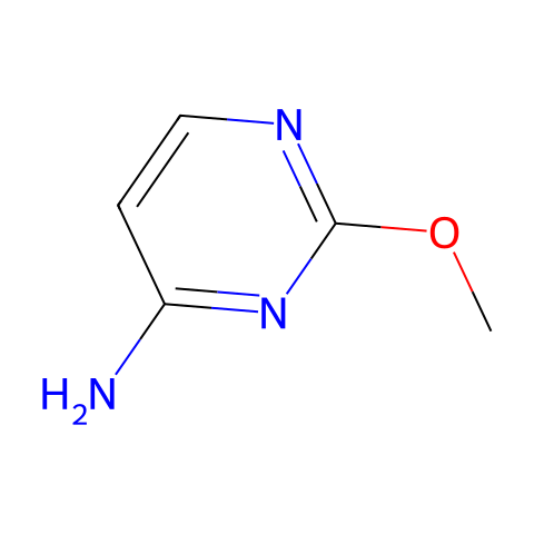 2-甲氧基嘧啶-4-胺结构图